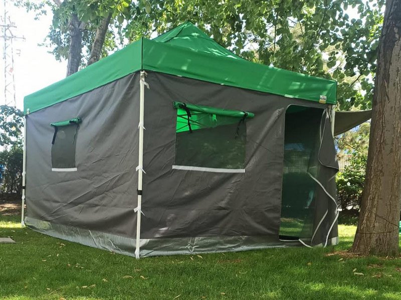 3x4,5 m, Sundurmalı Kamp Çadırı